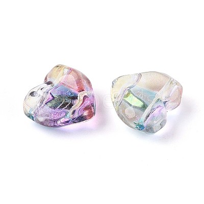 Transparent Glass Beads GLAA-T028-03F-1