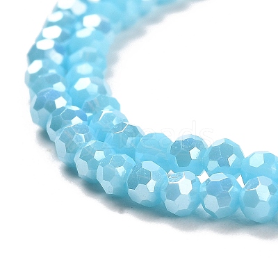 Opaque Glass Beads Stands EGLA-A035-P3mm-B08-1