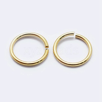 925 Sterling Silver Saw Cut Open Jump Rings STER-F036-02G-0.6x6mm-1