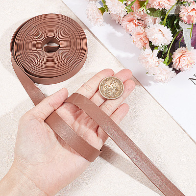 5M Flat PU Imitation Leather Cord LC-WH0009-09B-1
