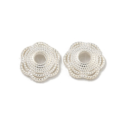 925 Sterling Silver Bead Caps STER-C007-04E-S-1