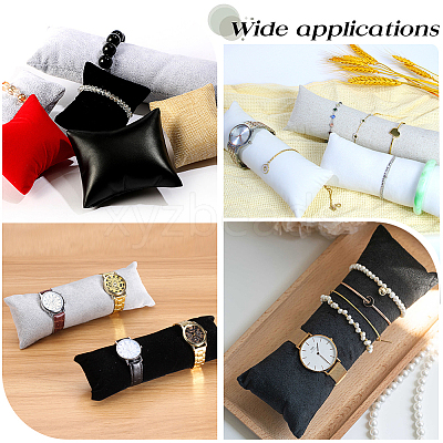 2Pcs Velvet Watch Pillow Jewelry Displays ODIS-BBC0001-07B-1