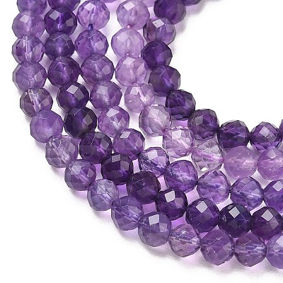 Natural Amethyst Beads Strands G-Z161-A02-4mm-1