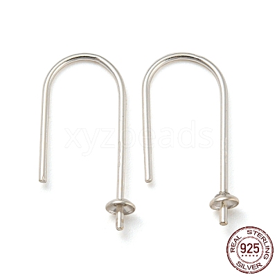 925 Sterling Silver Earring Hooks STER-NH0001-40S-1