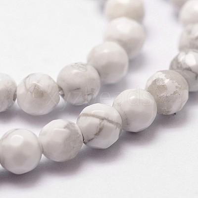 Natural Howlite Beads Strands X-G-D840-44-4mm-1