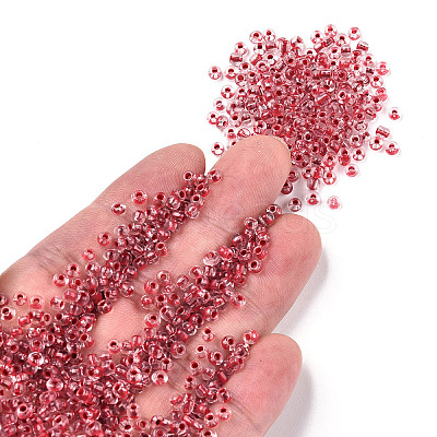 8/0 Transparent Glass Seed Beads SEED-F003-03B-03-1