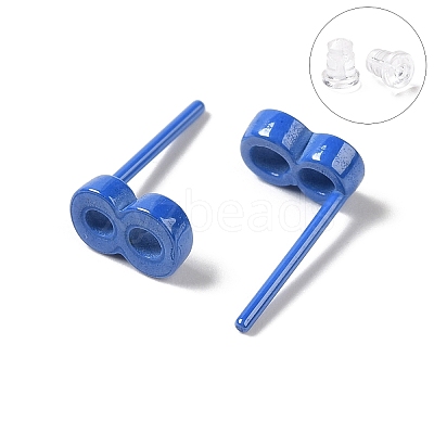 Hypoallergenic Bioceramics Zirconia Ceramic Stud Earrings EJEW-C065-03I-1