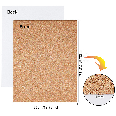 Wholesale Self-Adhesive Cork Sheets 