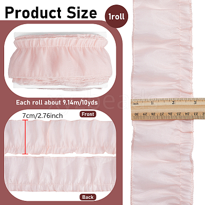 Polyester Lace Ribbon SRIB-NB0001-22B-1