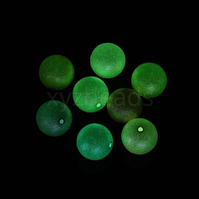 Luminous Opaque Acrylic Beads OACR-N160-61-1