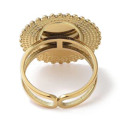 Ion Plating(IP) 304 Stainless Steel Ring RJEW-B059-03G-05-1