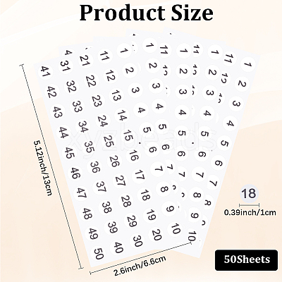 Paper Stickers DIY-SP0006-81A-02-1