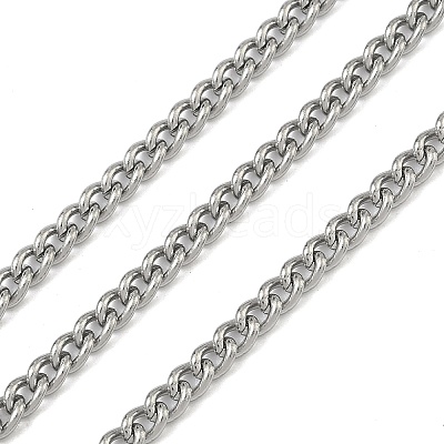 304 Stainless Steel Curb Chains CHS-B016B-P-1