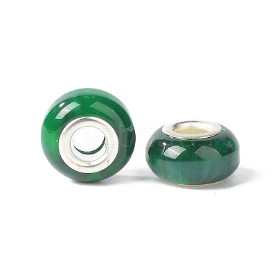 Rondelle Resin European Beads RPDL-A001-02-03-1