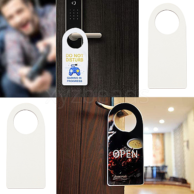 Unfinished Natural Wood Door Knob Hangers DIY-CN0001-16-1