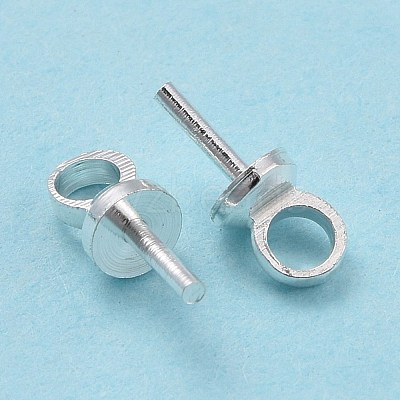 Brass Cup Peg Bails Pendants KK-Z018-01B-S-1