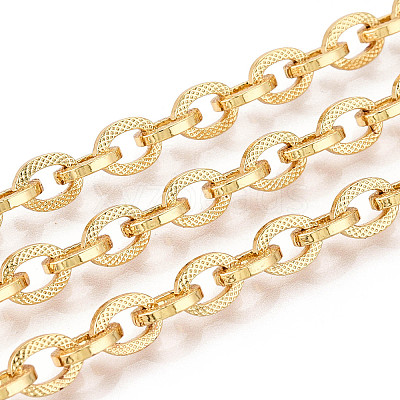 Brass Cable Chains CHC-T018-40G-1