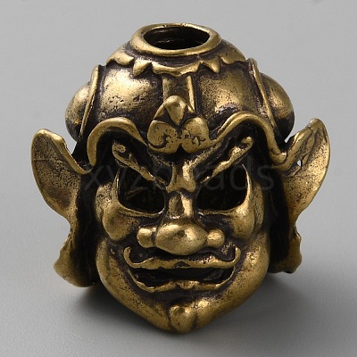 Brass European Beads LS-KK-WH0031-78AB-01-1