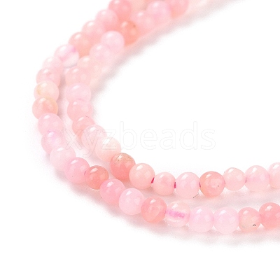 Natural Pink Opal Beads Strands G-K315-C01-A-1