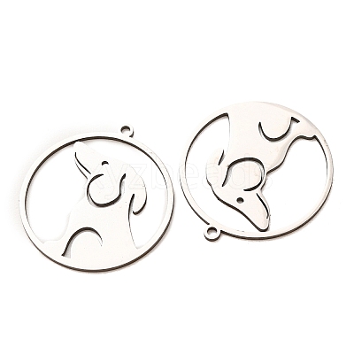 201 Stainless Steel Pendants SA-CBA49C1-07P-1