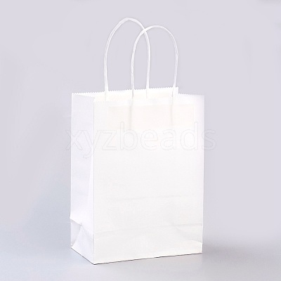 Pure Color Kraft Paper Bags LS-AJEW-G020-A-03-1