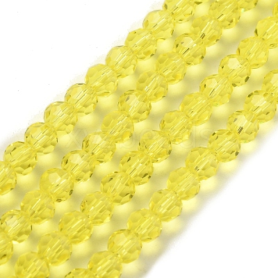 Transparent Glass Bead Strands LS-GLAA-G013-6mm-68-1