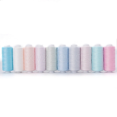 10 Colors Polyester Sewing Thread PW-WG4C286-06-1
