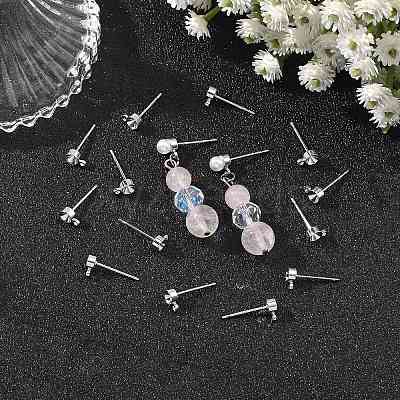 SHEGRACE Brass Stud Earring Findings XGRQ58806-769P-1