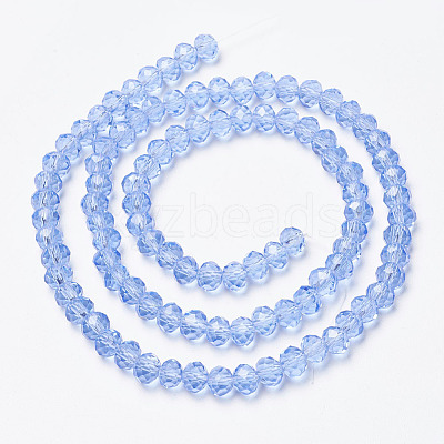 Glass Beads Strands X-EGLA-A034-T4mm-D14-1