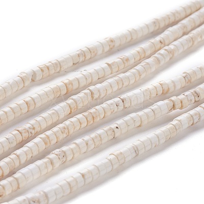 Natural Magnesite Beads Strands G-H230-37-1