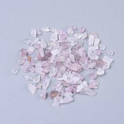 Natural Madagascar Rose Quartz Chip Beads G-O103-12-1