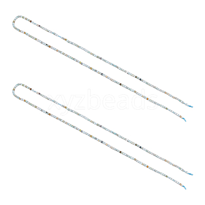 2 Strands Natural Flower Amazonite Beads Strands G-FI0001-05-1