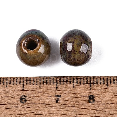 Vintage Handmade Porcelain Beads PORC-Q006-13A-04-1