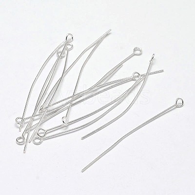 925 Sterling Silver Eye Pins STER-F018-02H-02-1