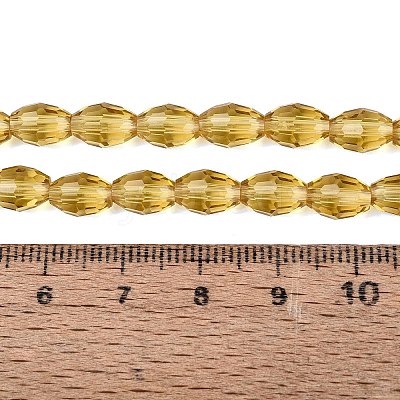 Transparent Glass Beads Strands GLAA-N071-01A-A08-1