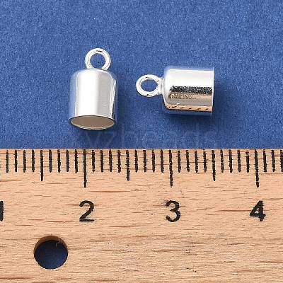 925 Sterling Silver Cord Ends STER-F032-09S-5mm-1