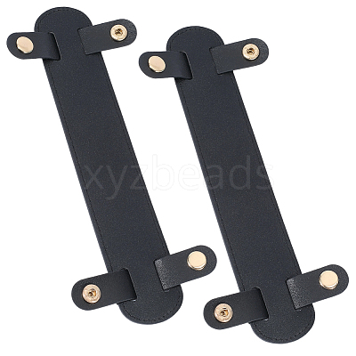 Imitation Leather Bag Strap Covers DIY-CL0001-73B-1