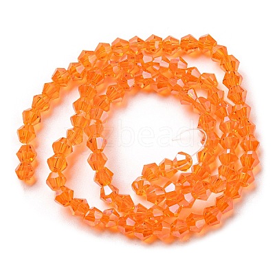 Transparent Electroplate Glass Beads Strands EGLA-A039-T2mm-A11-1