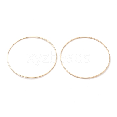 Brass Linking Rings KK-Y003-03N-G-1