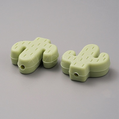 Food Grade Eco-Friendly Silicone Beads LS-SIL-WH0013-23F-1