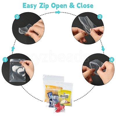 Plastic Resealable Packaging Bags OPP-YW0001-04B-1