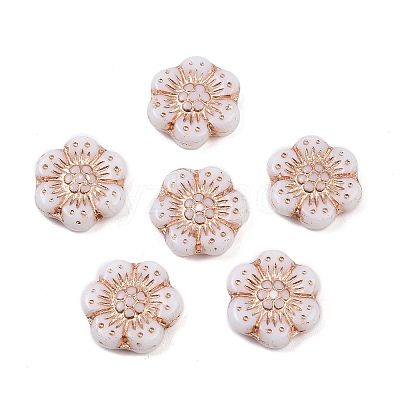 Bohemia Czech Pressed Glass Beads GLAA-I061-08C-1