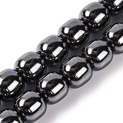 Non-magnetic Synthetic Hematite Beads Strands G-Q174-03-1
