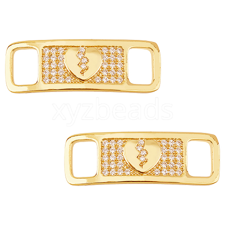 HOBBIESAY 1 Pair Alloy & Cubic Zirconia Shoe Buckle FIND-HY0003-40-1