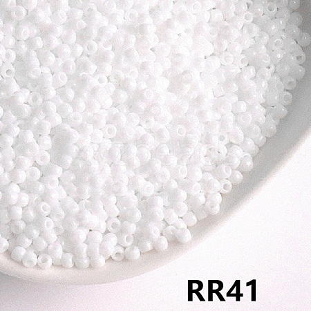 Opaque 8/0 Glass Seed Beads SEED-I013-3mm-RR41-1