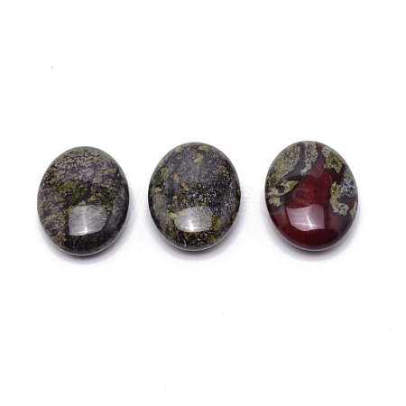 Natural Massage Dragon Blood Jasper Stone G-WH0017-04-1