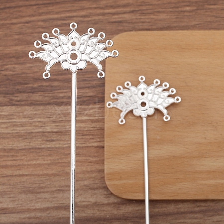 Alloy Enamel Hair Stick Finding PW-WG8155A-03-1