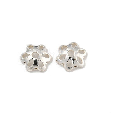 925 Sterling Silver Bead Caps STER-C007-03D-S-1