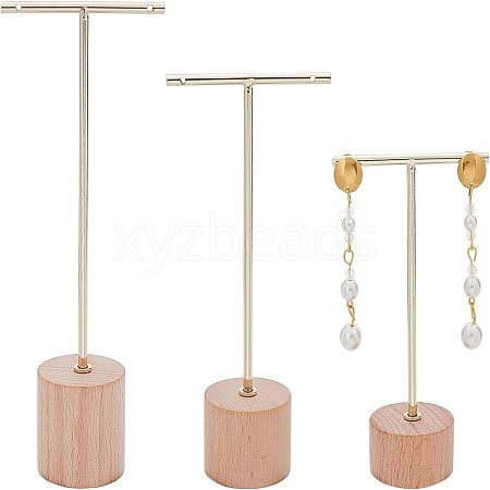 Iron Earring Display Stands EDIS-WH0007-04-1