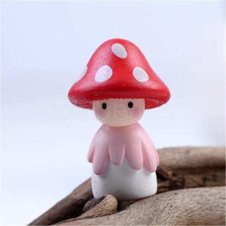 Miniature Mushromm Resin Ornaments MUSH-PW0001-090A-1